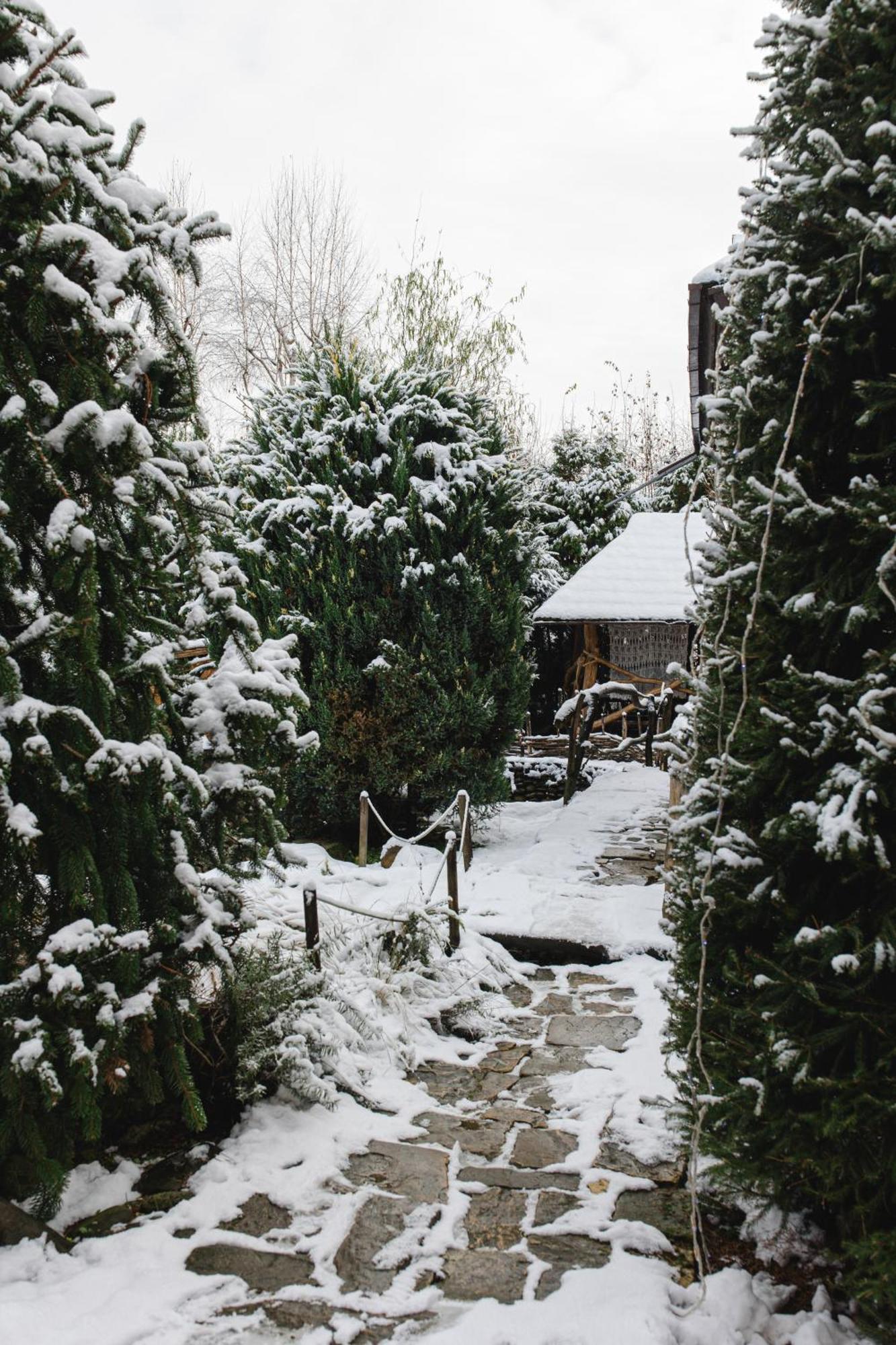 Kolyba Opryshkiv Hotel Nizhneye Selishche ภายนอก รูปภาพ