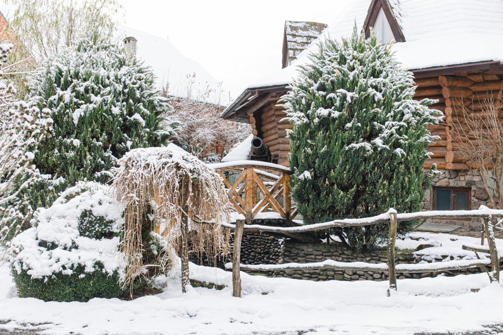 Kolyba Opryshkiv Hotel Nizhneye Selishche ภายนอก รูปภาพ
